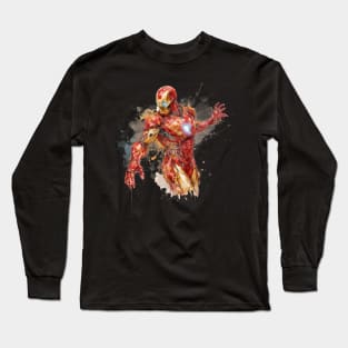 IRON MAN FADING OUT Long Sleeve T-Shirt